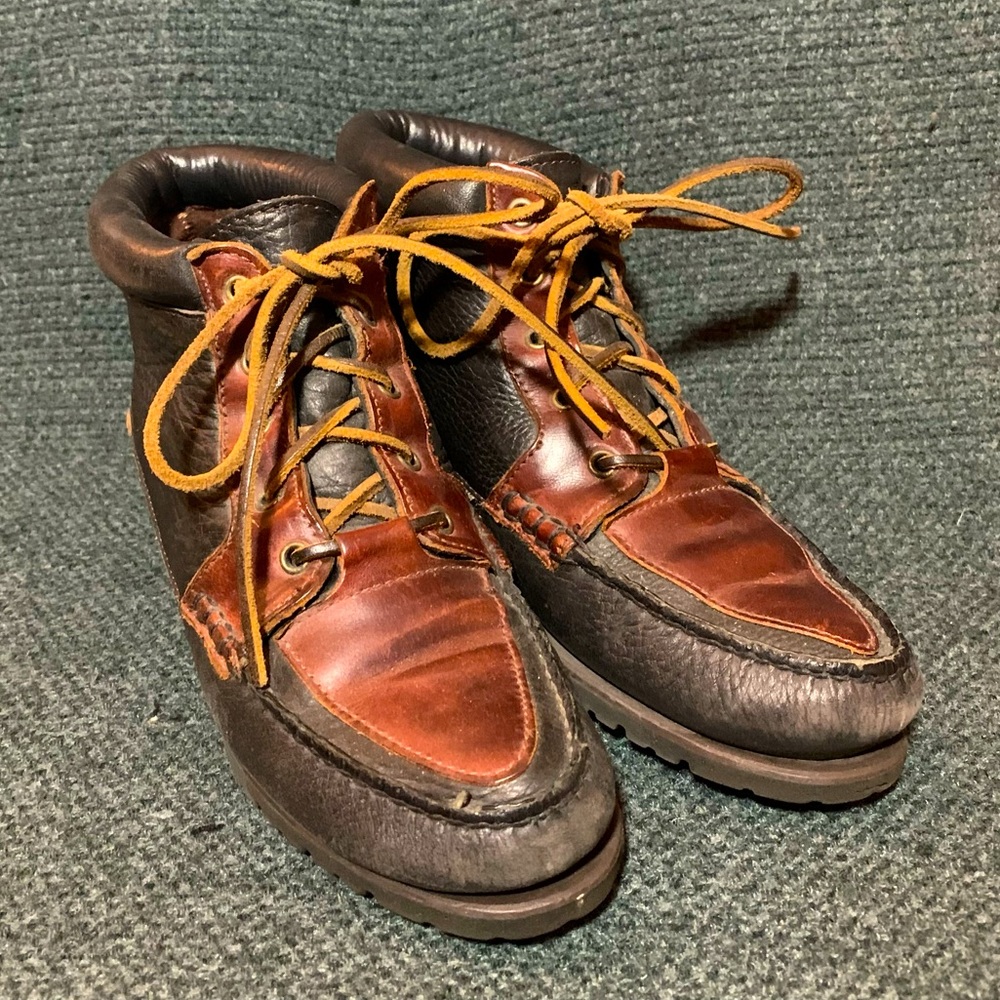 Vintage Timberland Waterproof Leather Ankle Boots